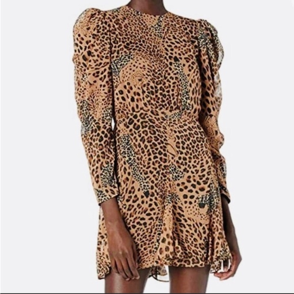The Kooples Leopard Print Dress - Picture 1 of 4